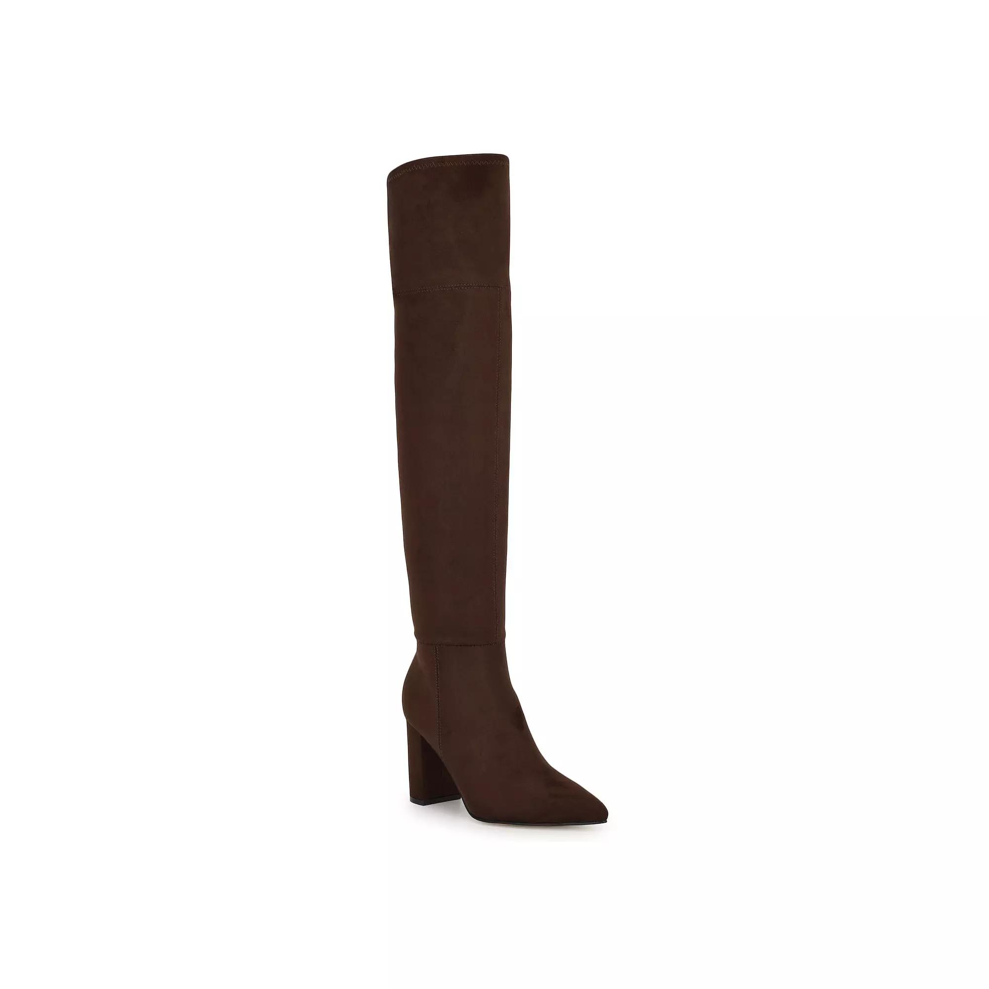 Nine West Miykah Women's Pointy Toe Thigh-High Dress Boots,  Product Image