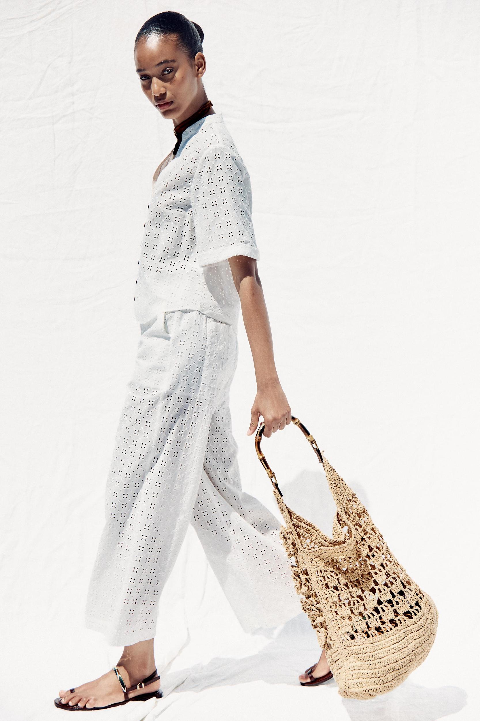 OPENWORK EMBROIDERY CULOTTES Product Image