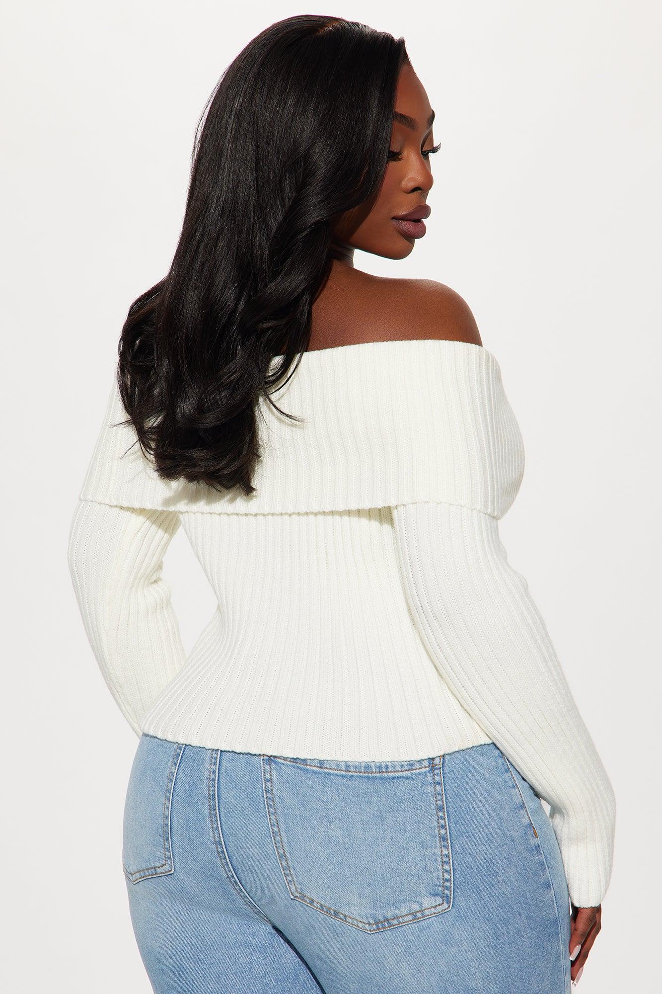 Tastes Like Cherries Sweater - Ivory Product Image