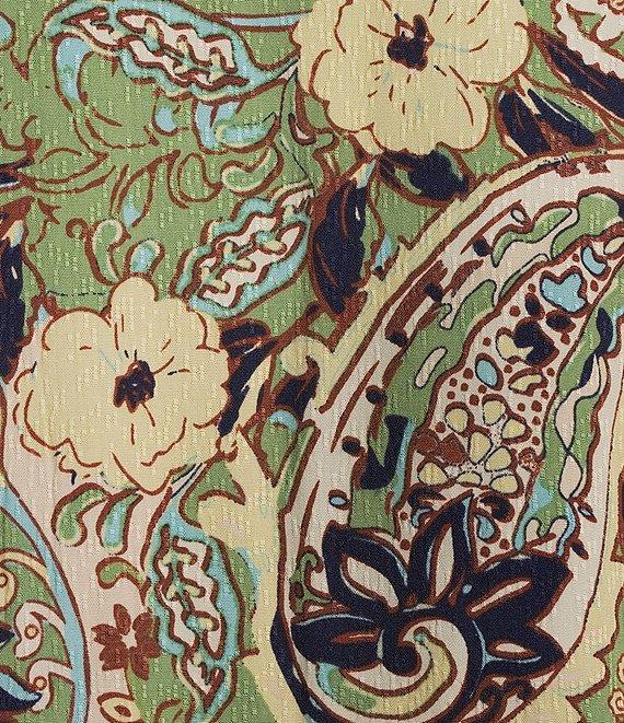 Nurture by Westbound Paisley Notch Neck Line Yoke Top Product Image