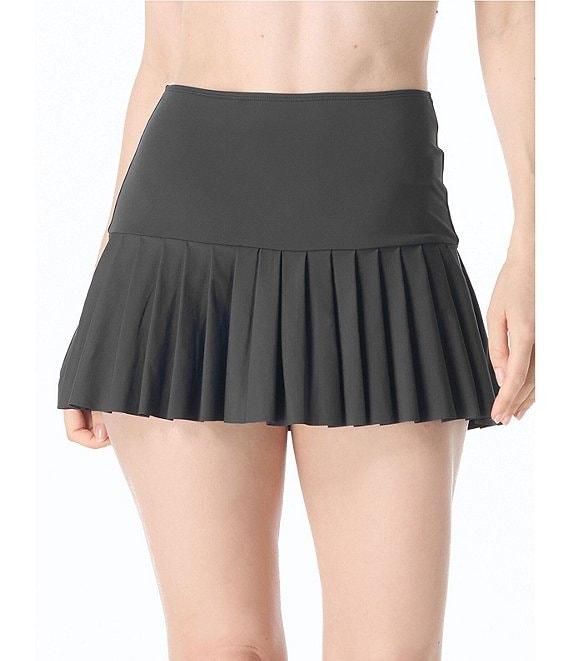 Beach House Solid Stephanie Pleated Swim Skort Product Image