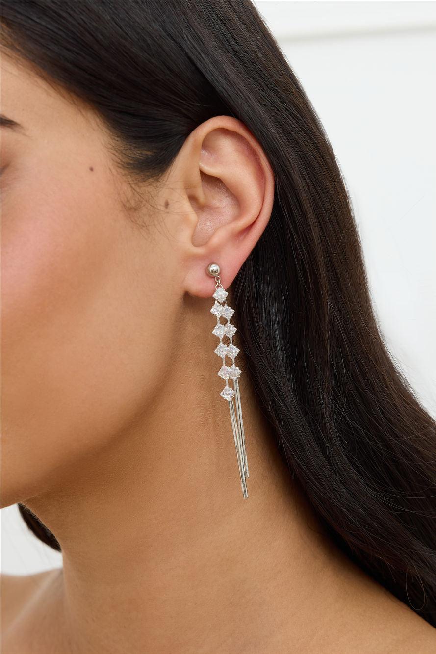 City Lights Earrings Silver Product Image