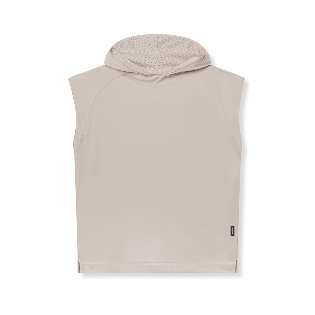 0983. Reversible 2-in-1 Cutoff Hoodie - Chai Product Image