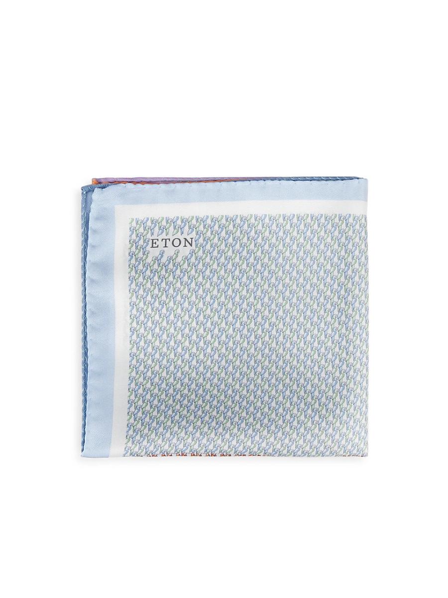 Mens Four-Sided Silk Pocket Square Product Image