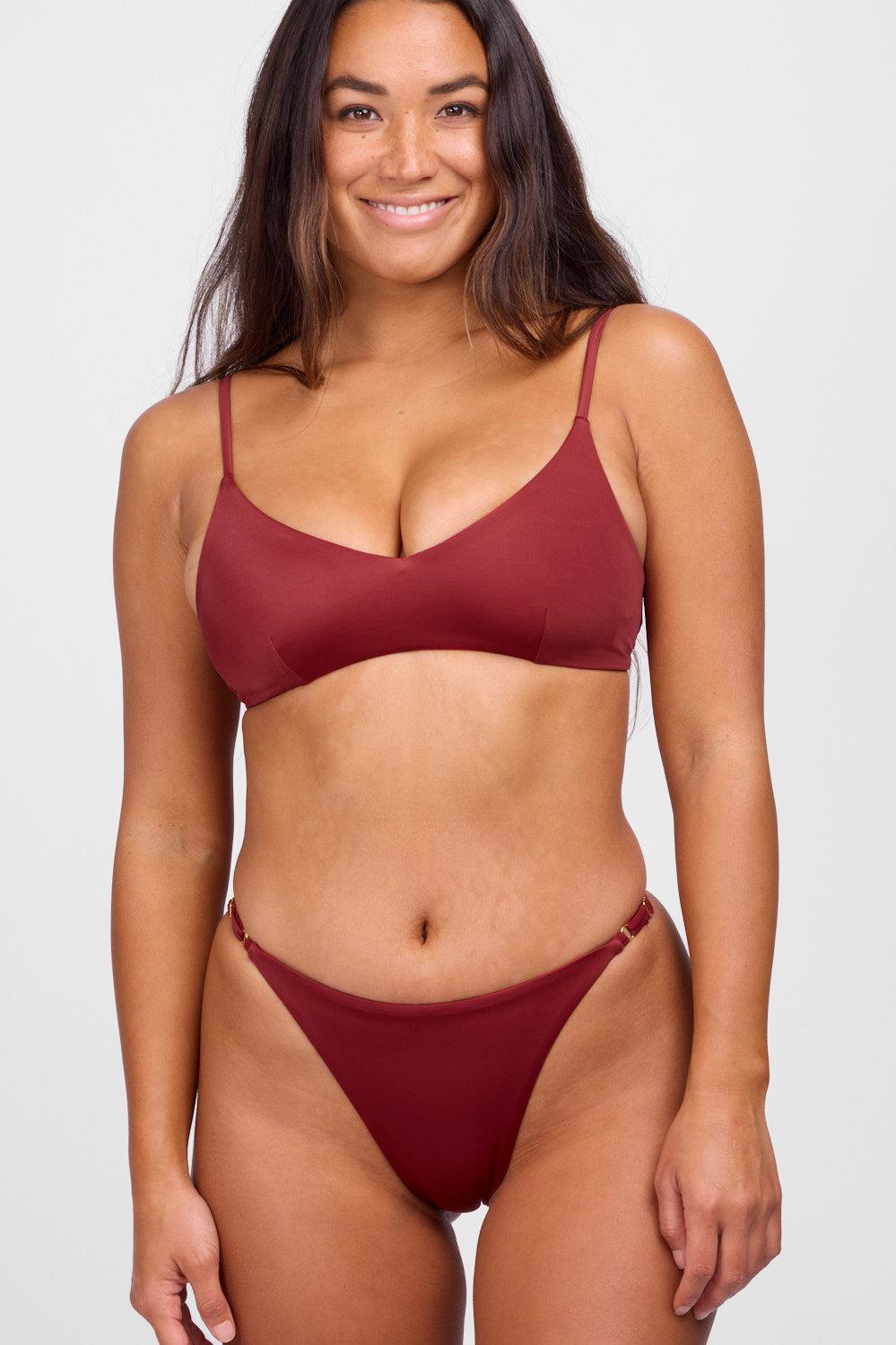 Brooklyn Bikini Bottom - Kelp Female Product Image