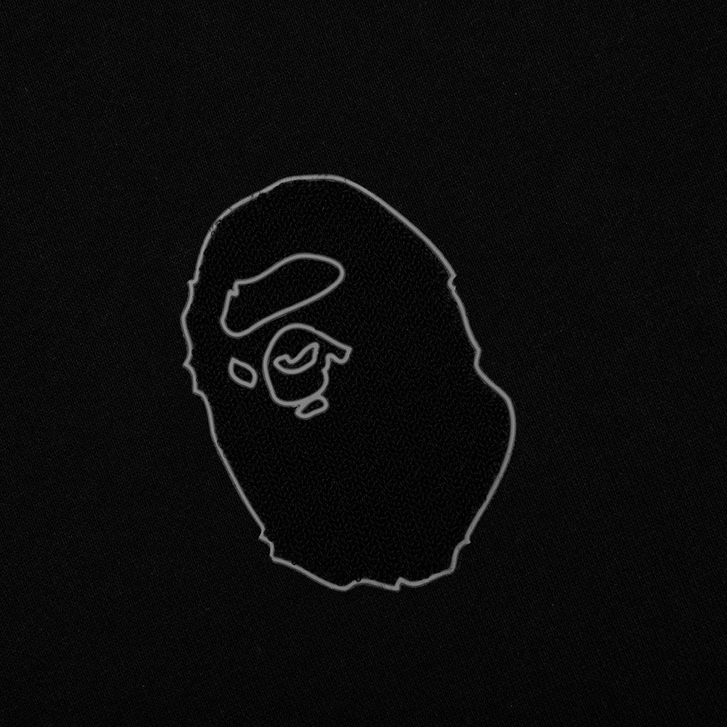 Shark Full Zip Hoodie China - Black Male Product Image