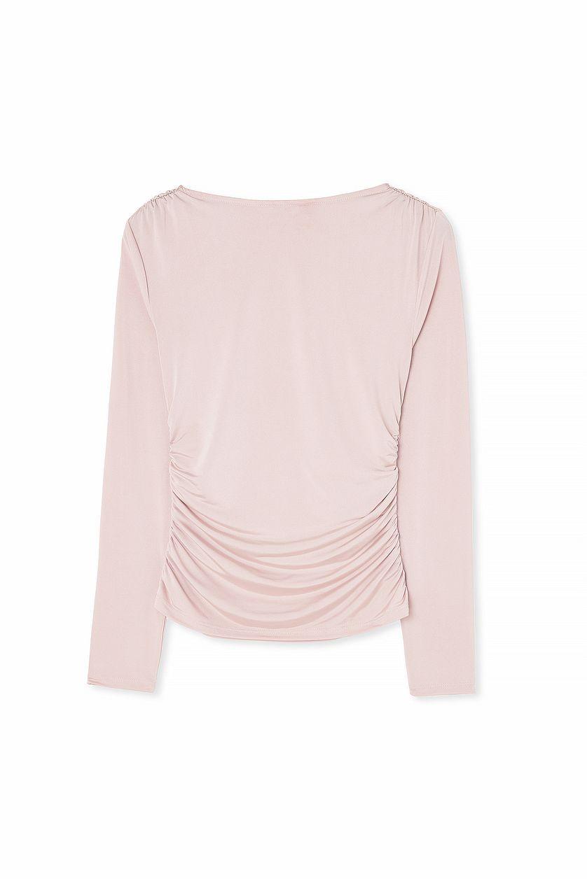 Shiny Drapy Top Product Image