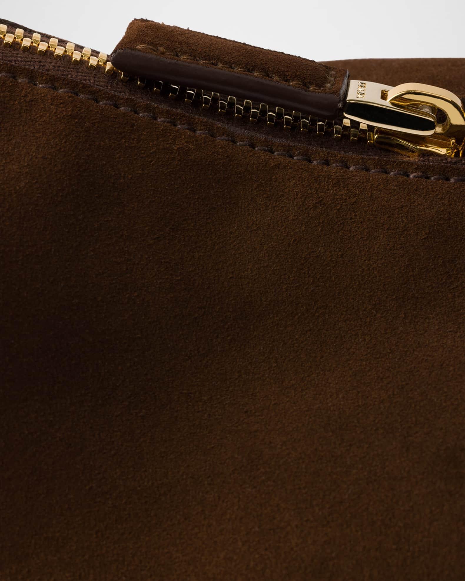 Darling Suede Double-Handle Bag Product Image