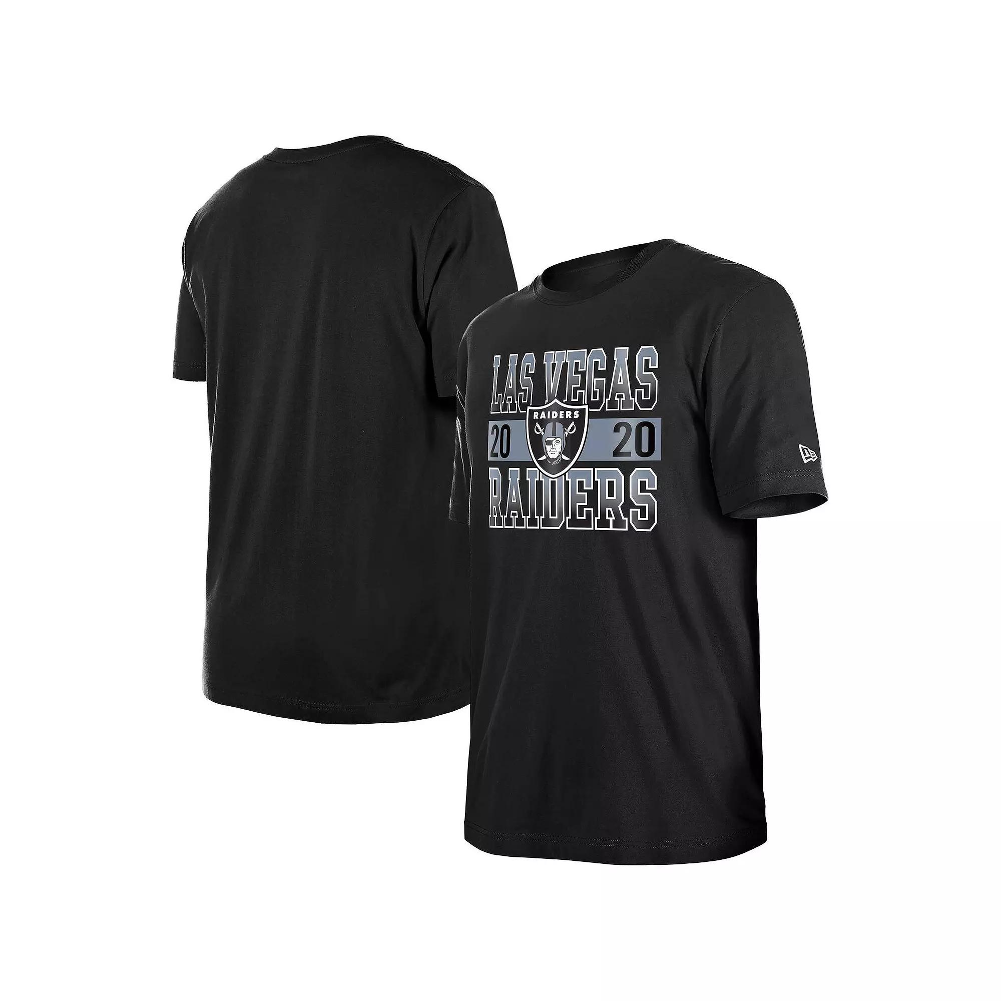 Men's New Era Black Las Vegas Raiders City Team T-Shirt,  Product Image