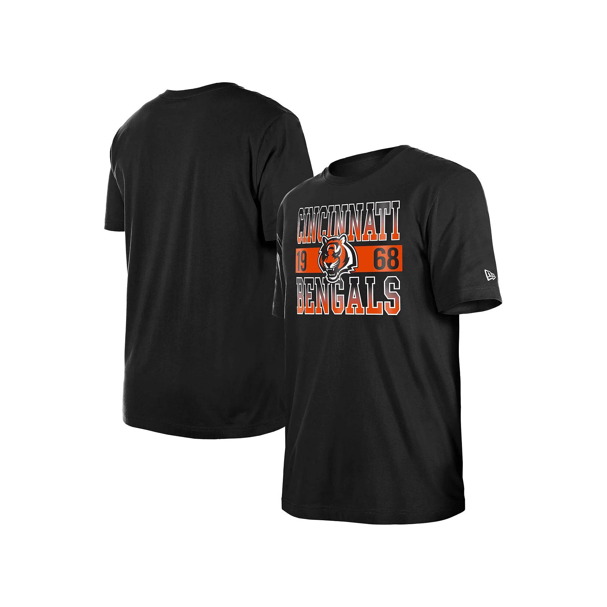 Men's New Era Black Cincinnati Bengals City Team T-Shirt,  Product Image
