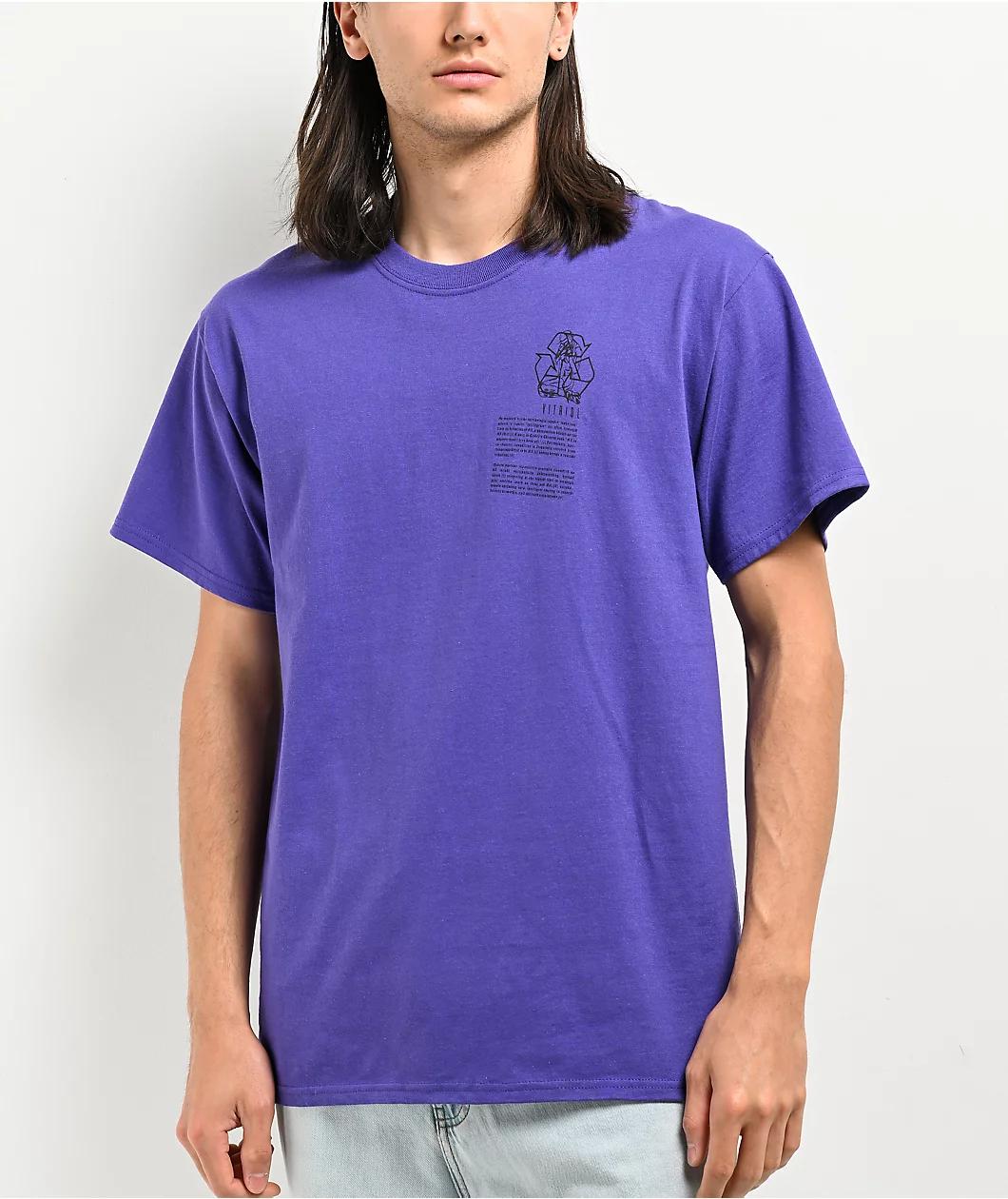 Vitriol Brain Scan Purple T-Shirt Product Image