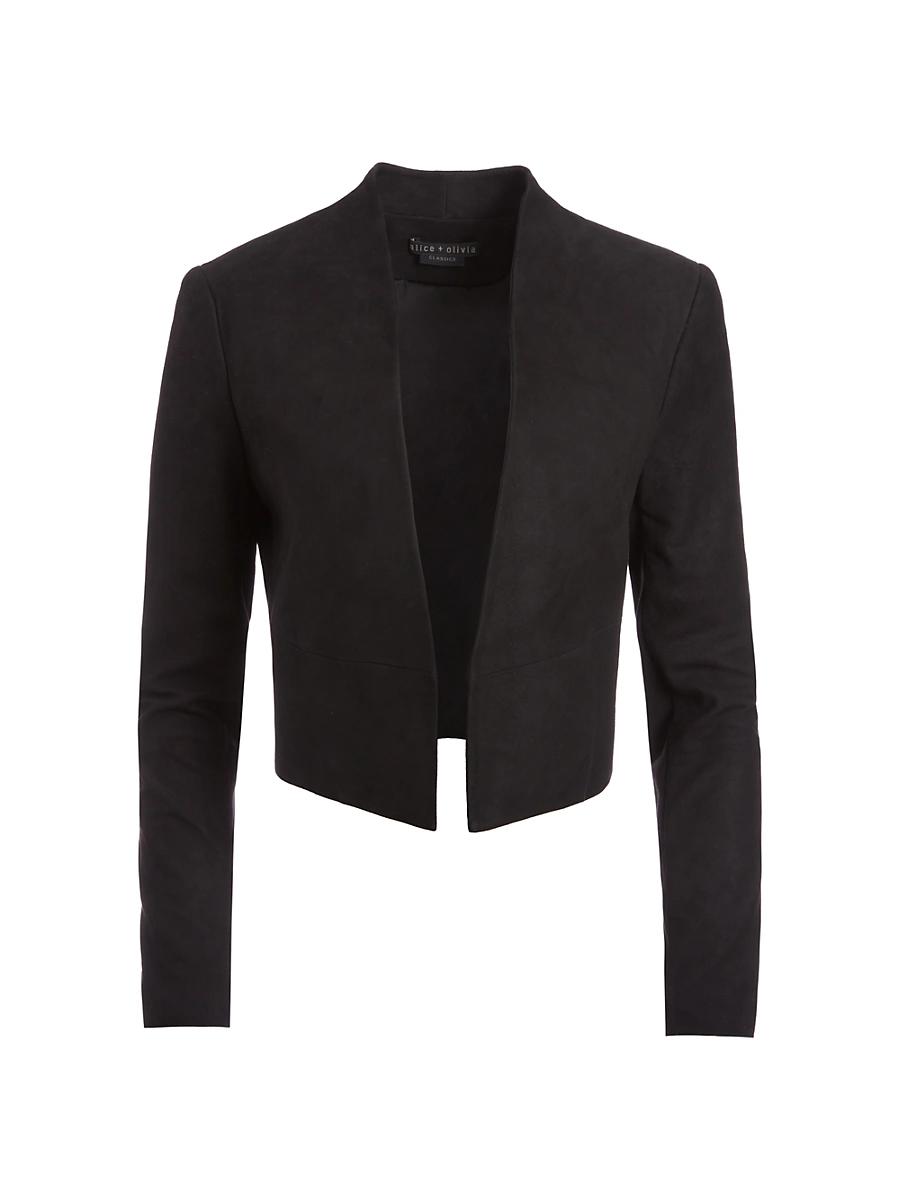 Womens Harvey Suede Combo Jacket Product Image