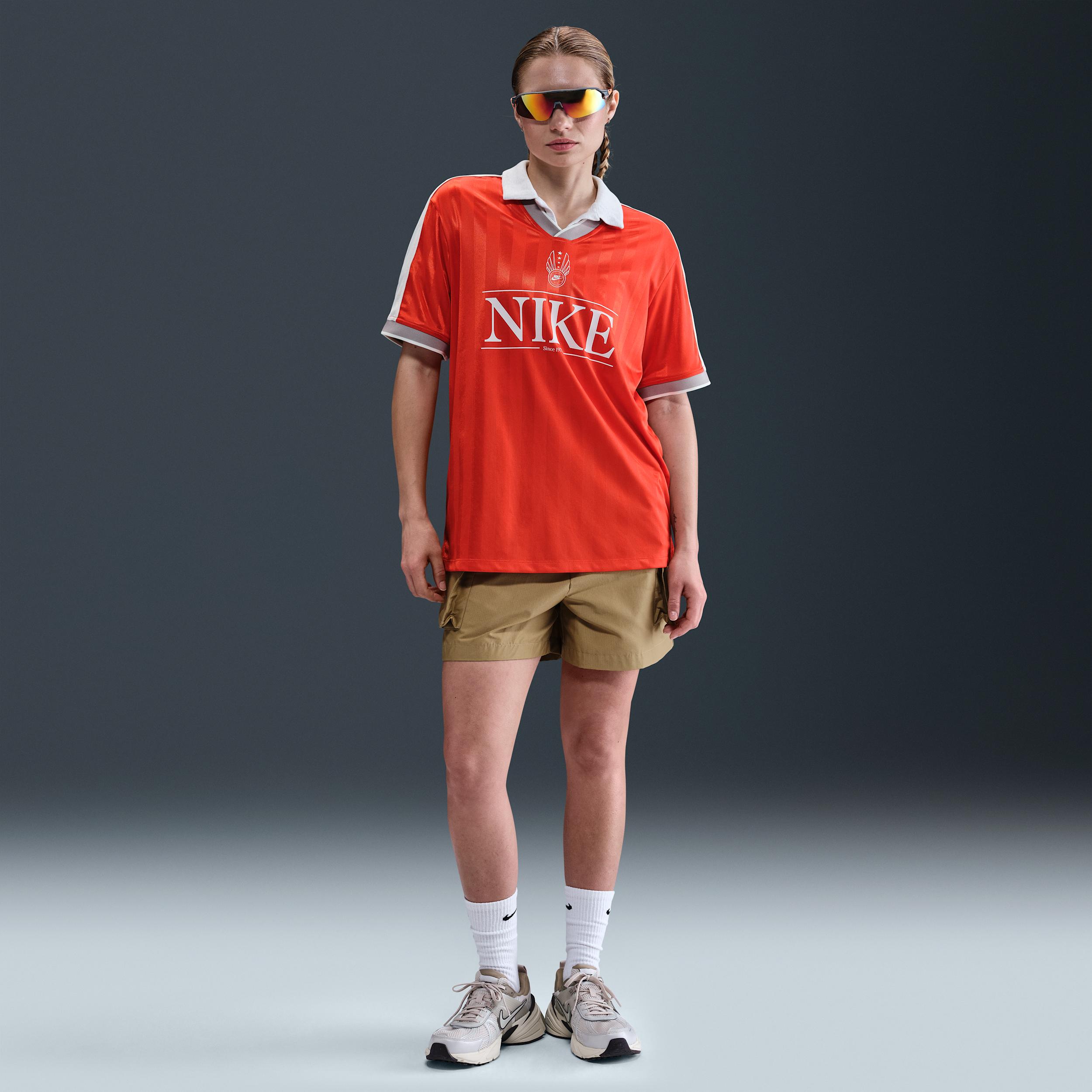 Womens Nike Sportswear V-Neck Jersey Top | IH8504-633 Product Image