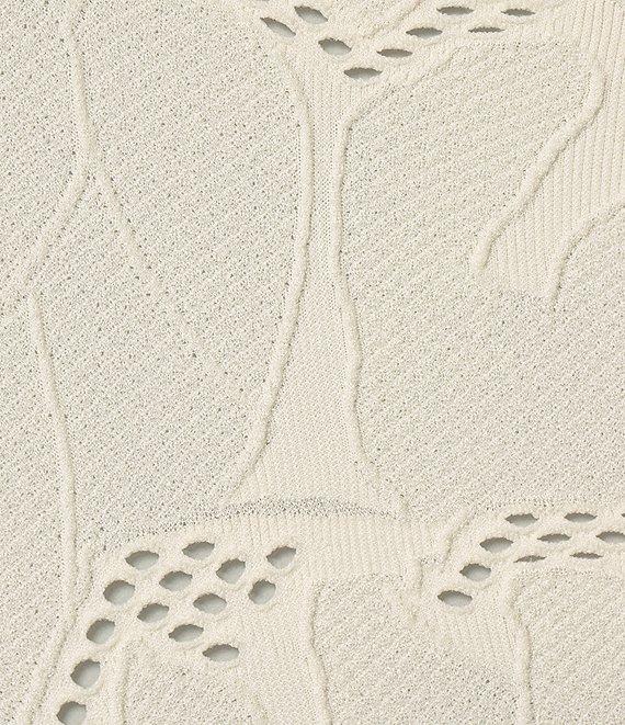 C&V Chelsea & Violet Knit Long Sleeve Texture Bodysuit Product Image