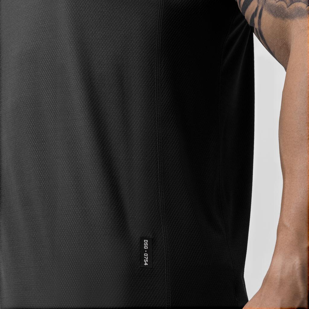 0754. AeroSilver® Training Singlet - Black Product Image