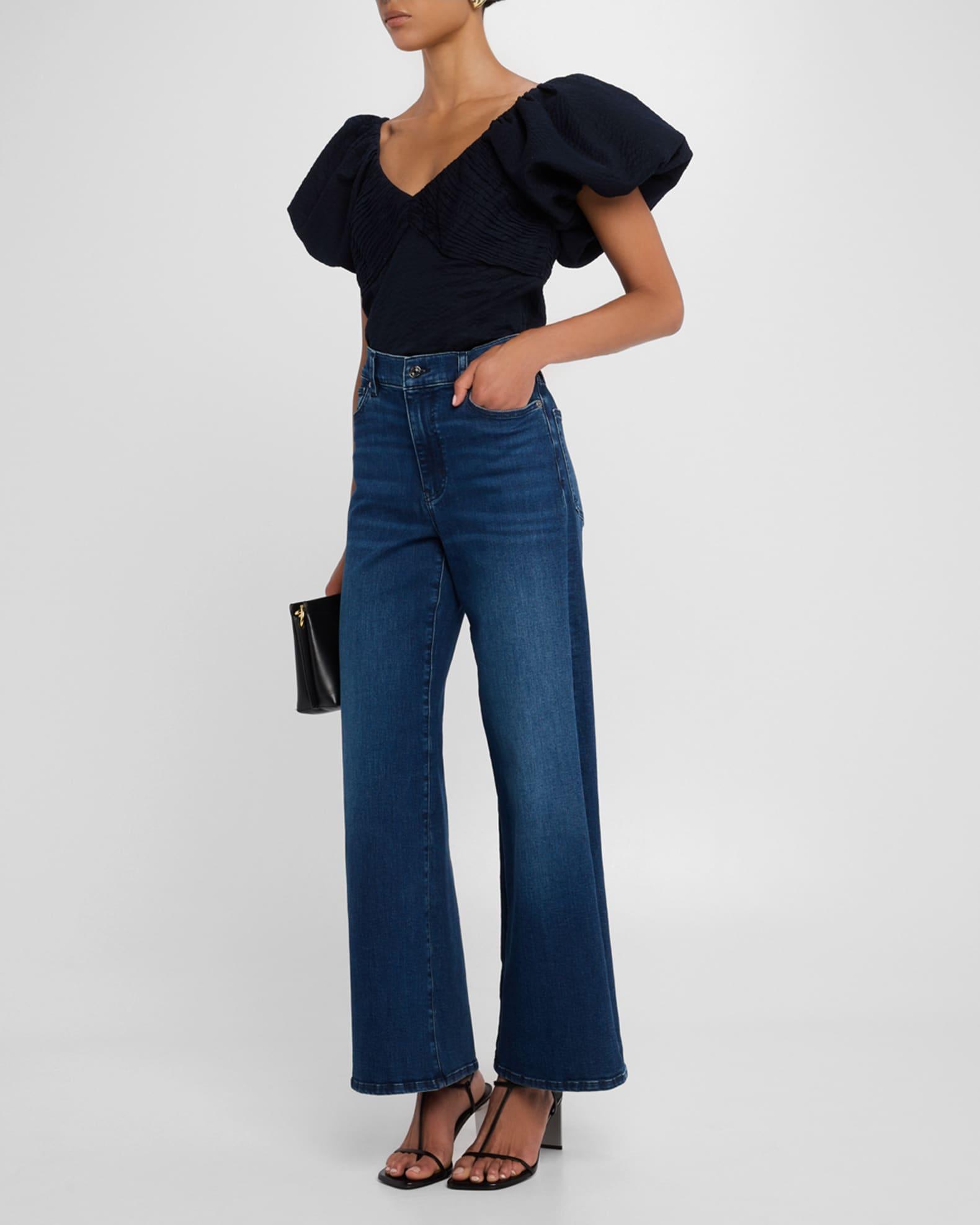 Le Slim Palazzo Jeans Product Image