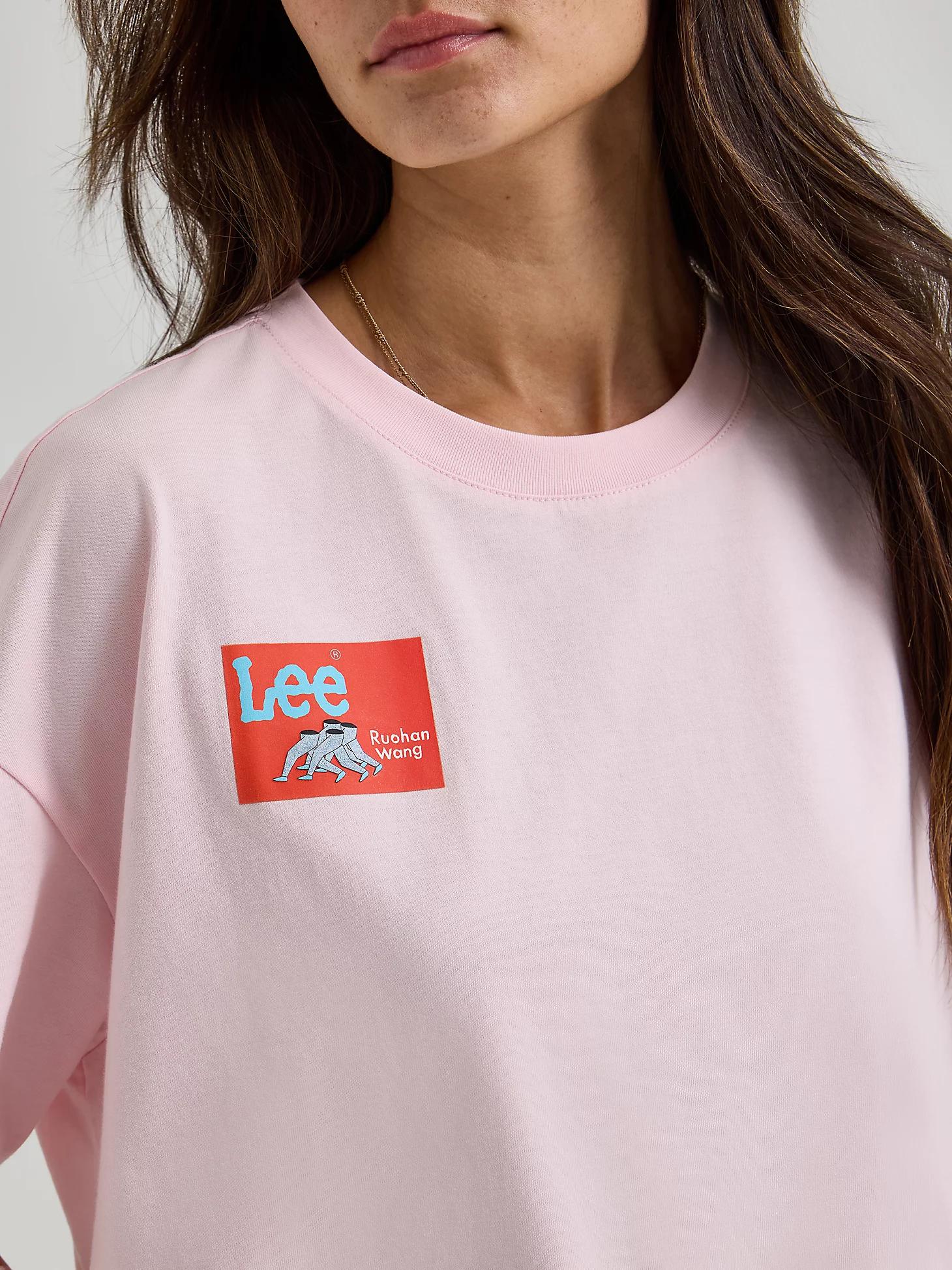 Women's Lee® x Ruohan Wang Oversized Graphic Tee | Women's Tops & Tees | Lee® Product Image