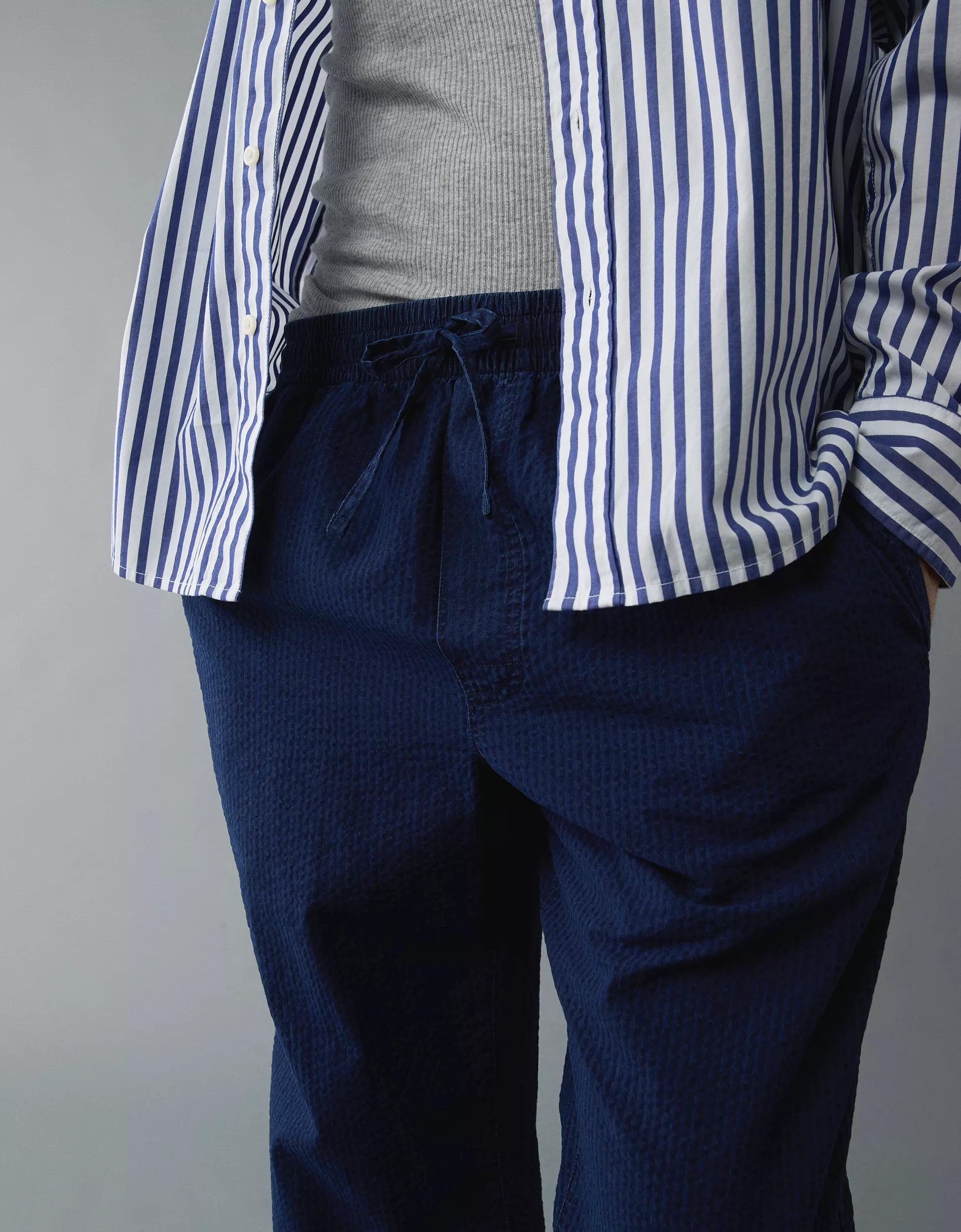 AE Seersucker Lounge Pant Product Image