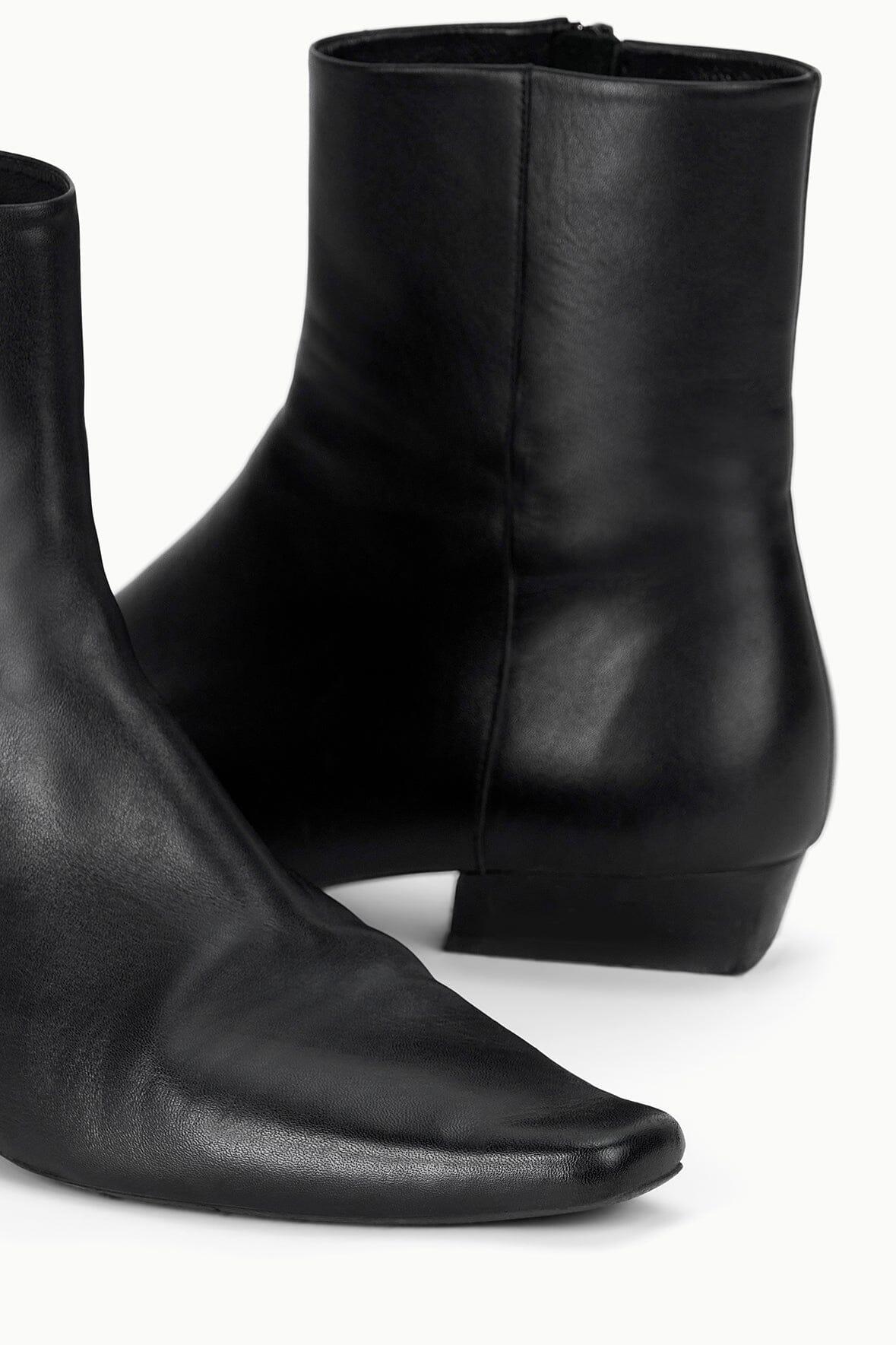 WALLY FLAT ANKLE BOOT | BLACK Product Image