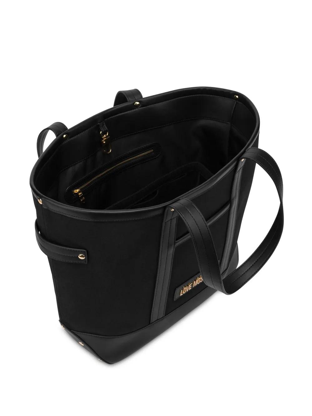 logo-lettering tote bag Product Image