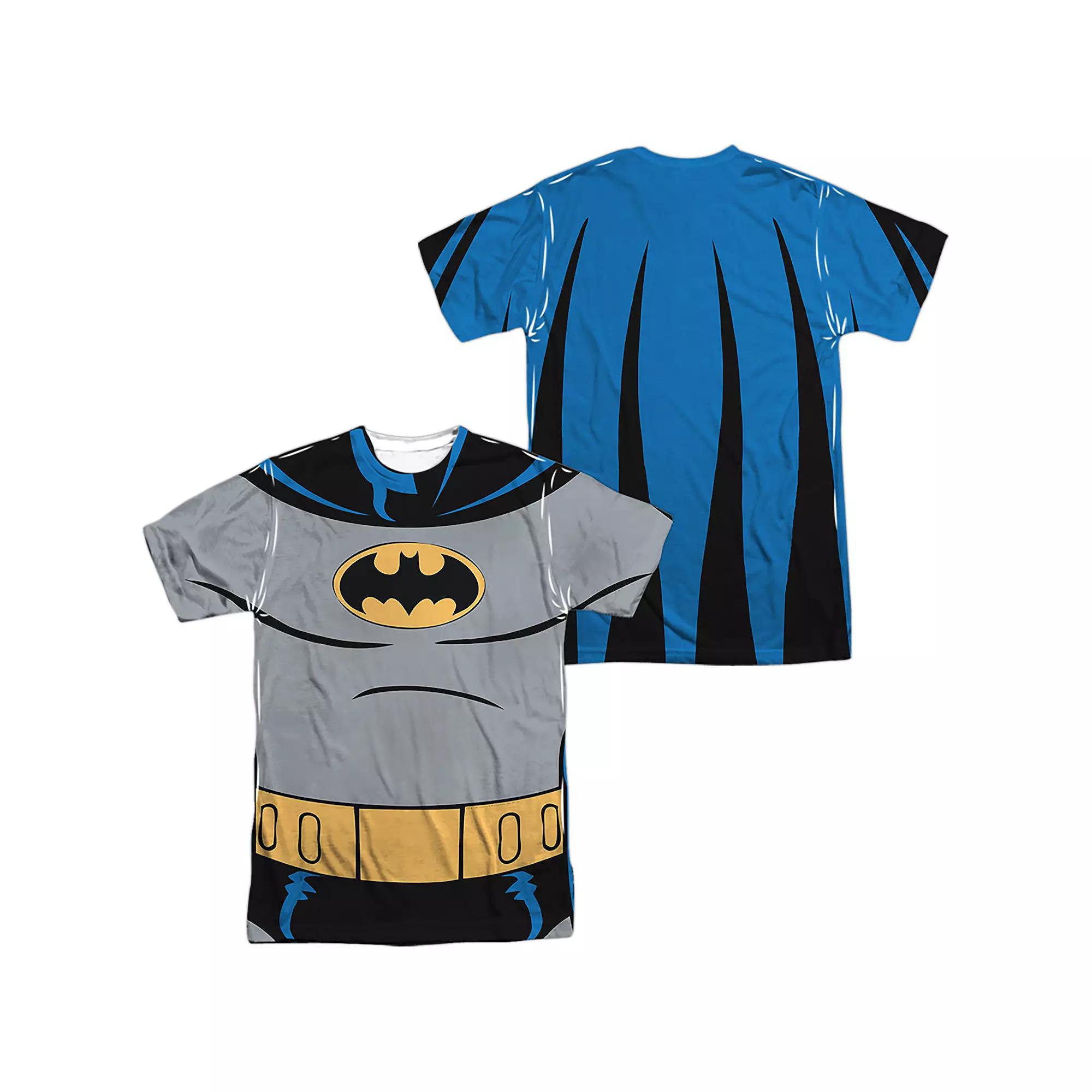 Men's Batman Comic Sublimated Graphic Tee, Size: Medium, Black Product Image
