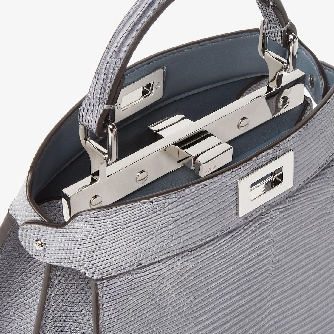 Peekaboo ISeeU PetiteBlue lizard bag Product Image