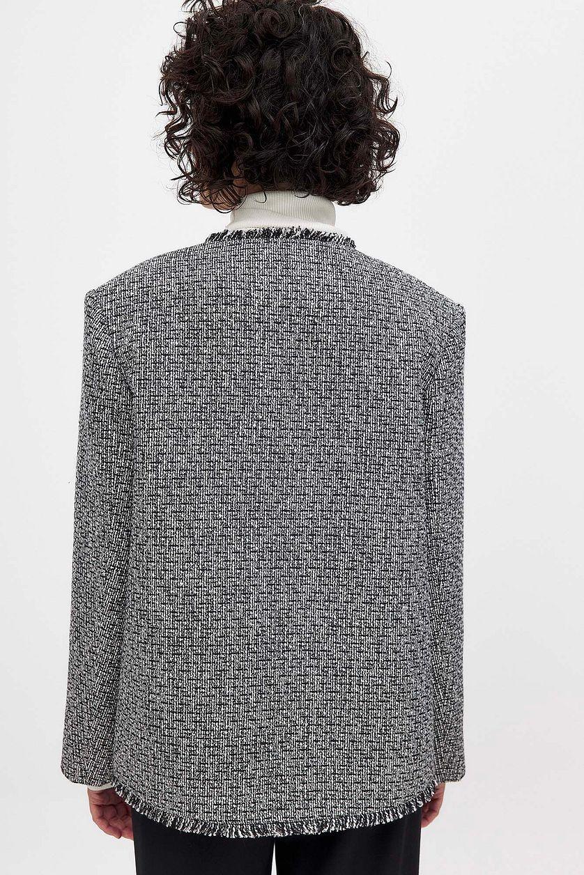 Oversized Tweed Jacket Product Image