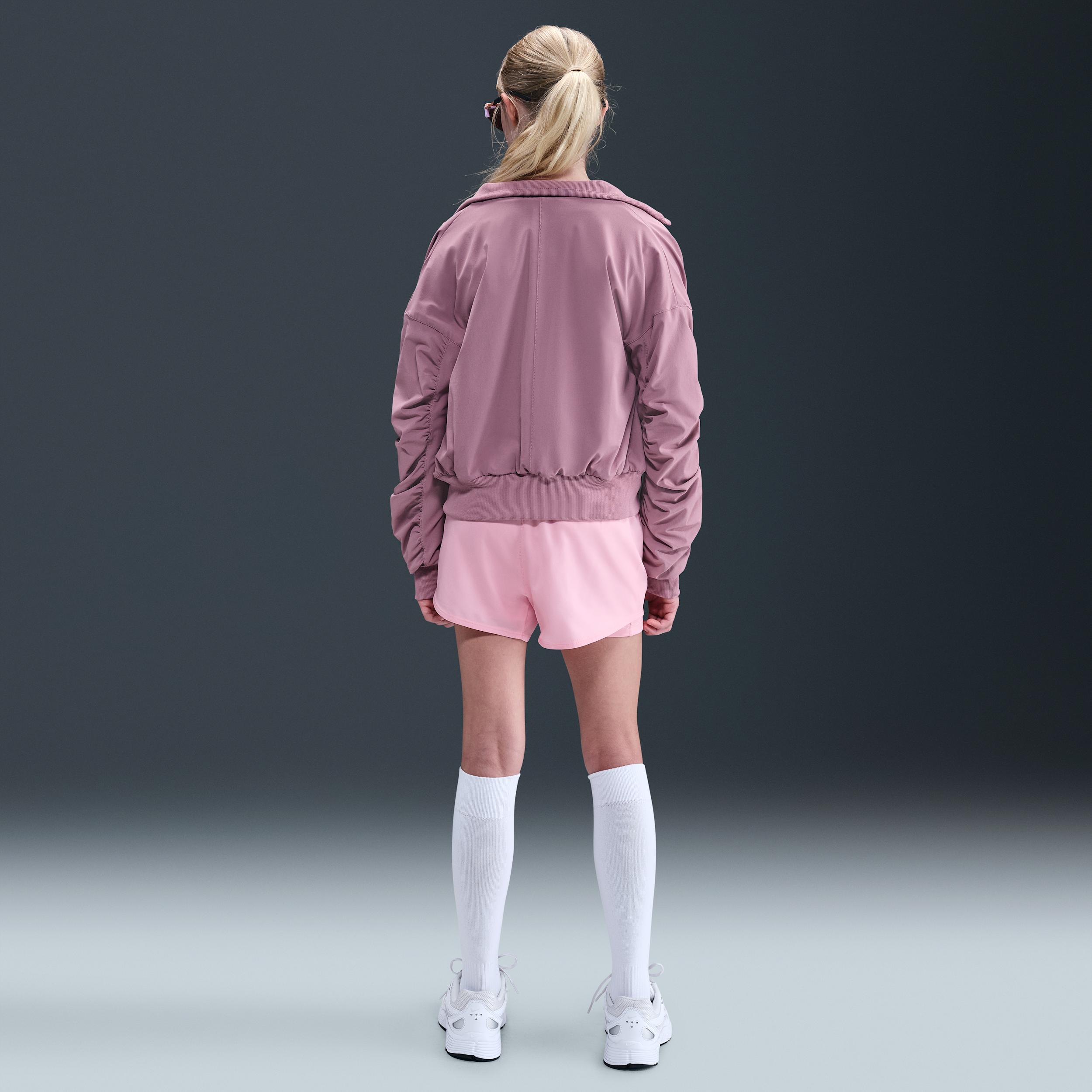 Nike Womens One Girls Dri-FIT 3 2-in-1 Shorts | HF8237-690 Product Image