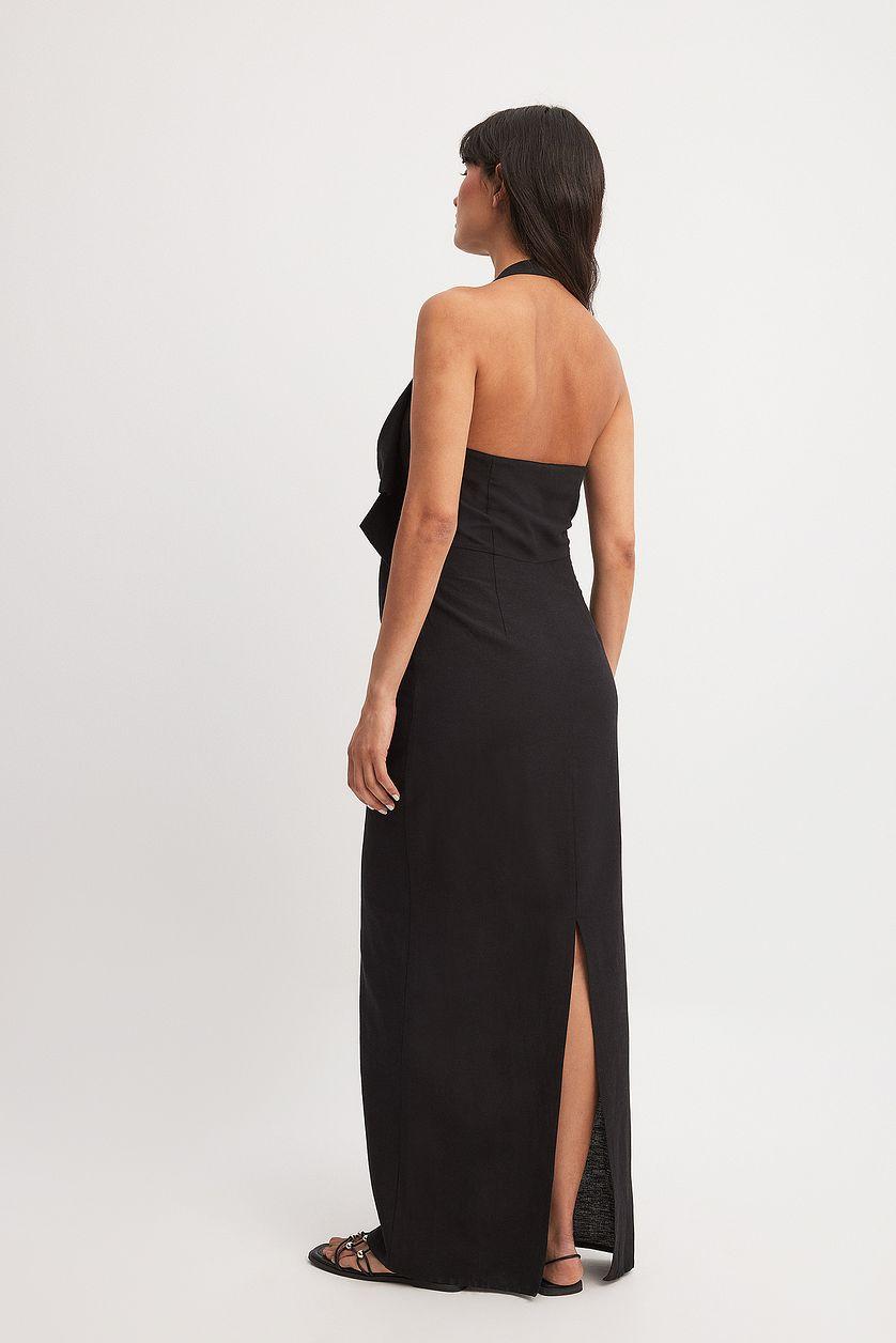 Bow Front Detail Maxi Dress Product Image