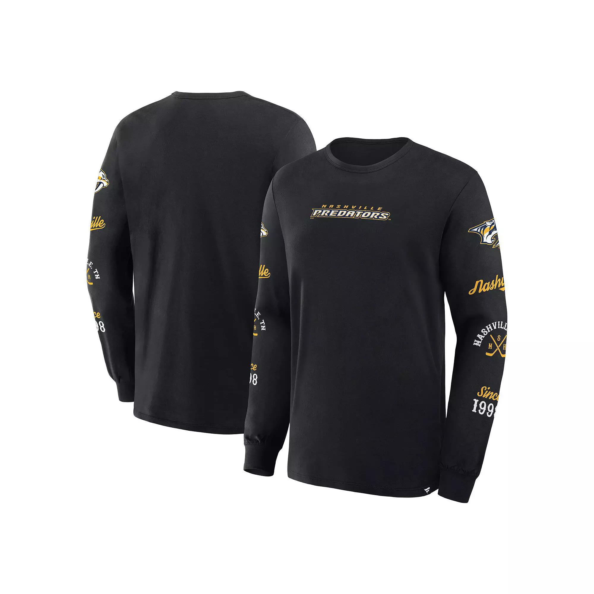 Men's Fanatics Black Carolina Hurricanes Boxed Product Image