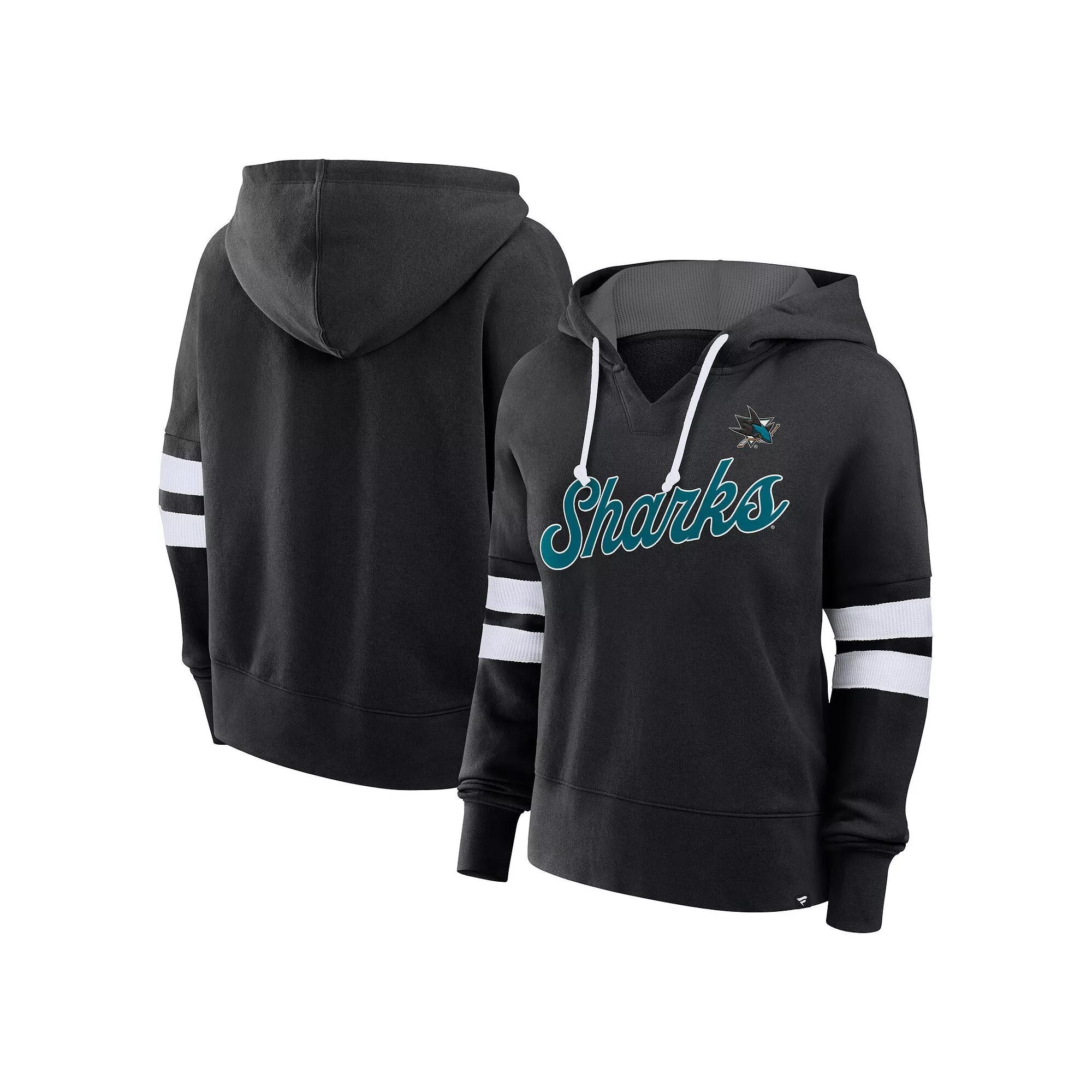 Women's Fanatics Deep Sea Blue Seattle Kraken Seize Fleece Pullover Hoodie,  Product Image