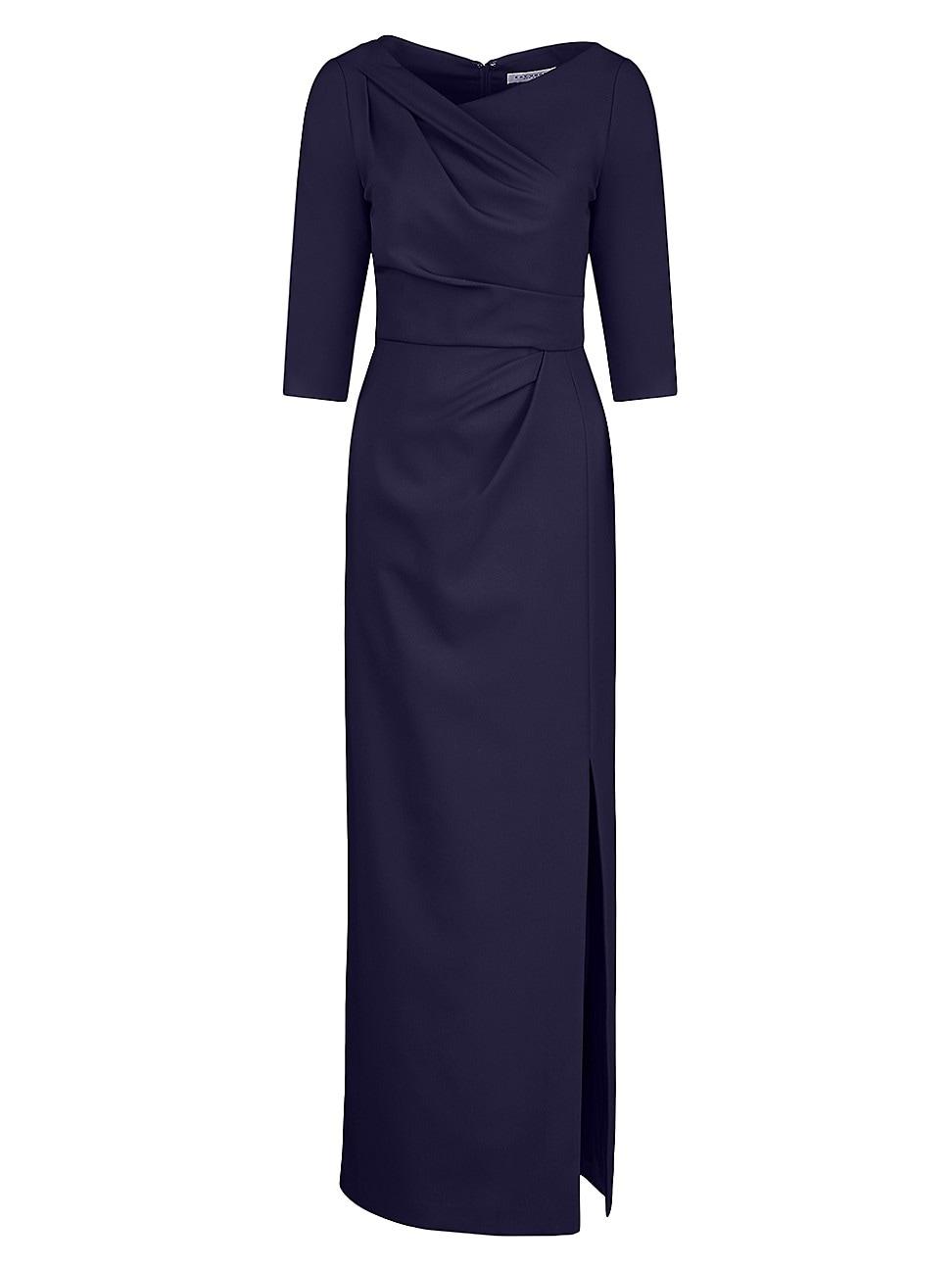 Womens Melora Crepe V-Neck Gown Product Image