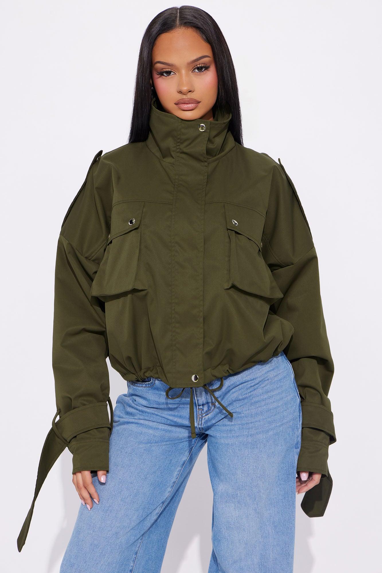 Kimberly Utility Jacket - Olive Product Image