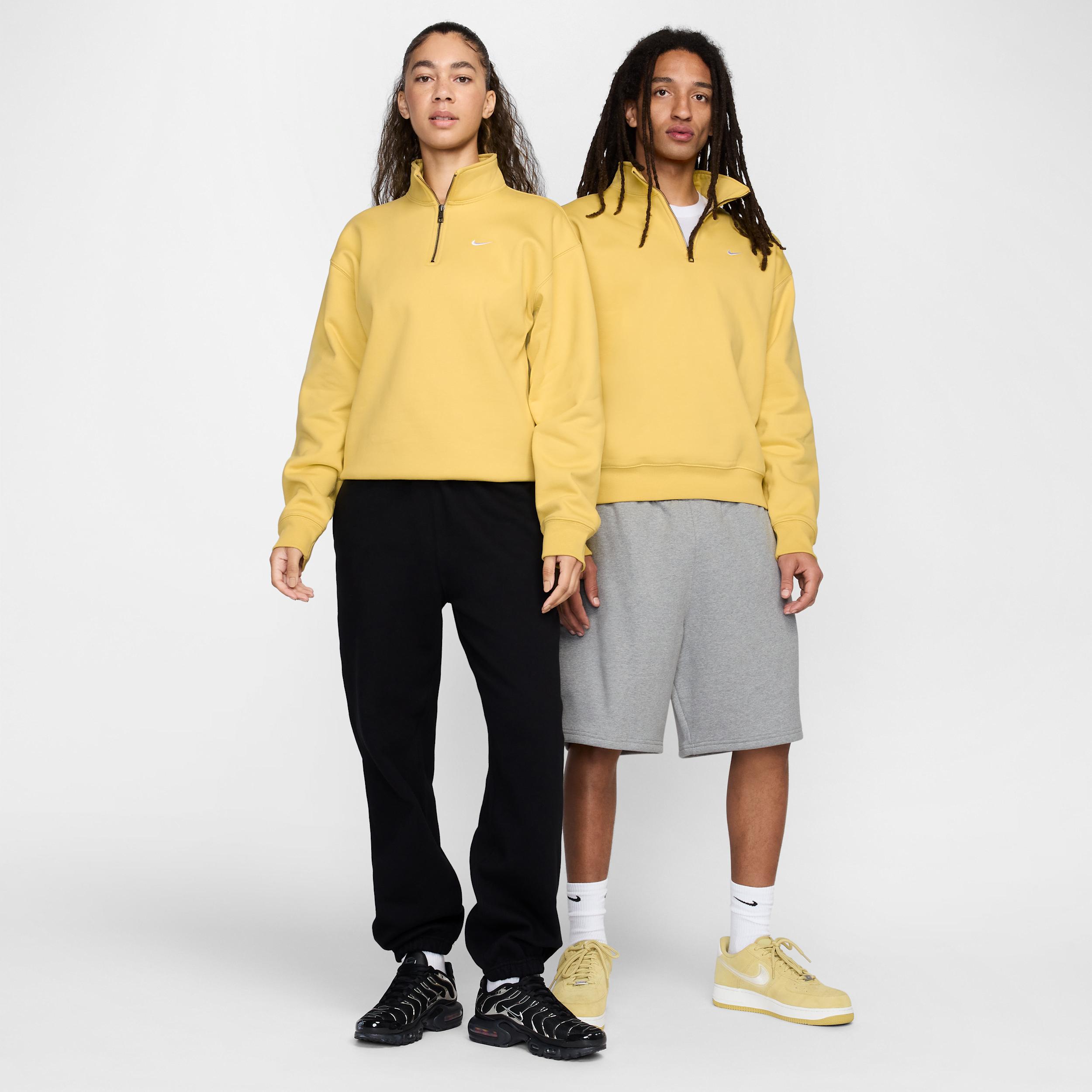Nike Mens Solo Swoosh 1/4-Zip Top | DQ5209-700 Product Image