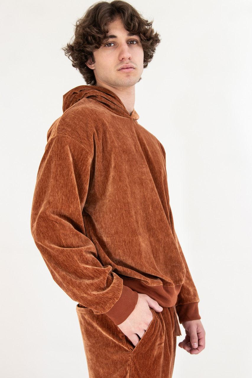 Soft Velvet Hoodie Product Image