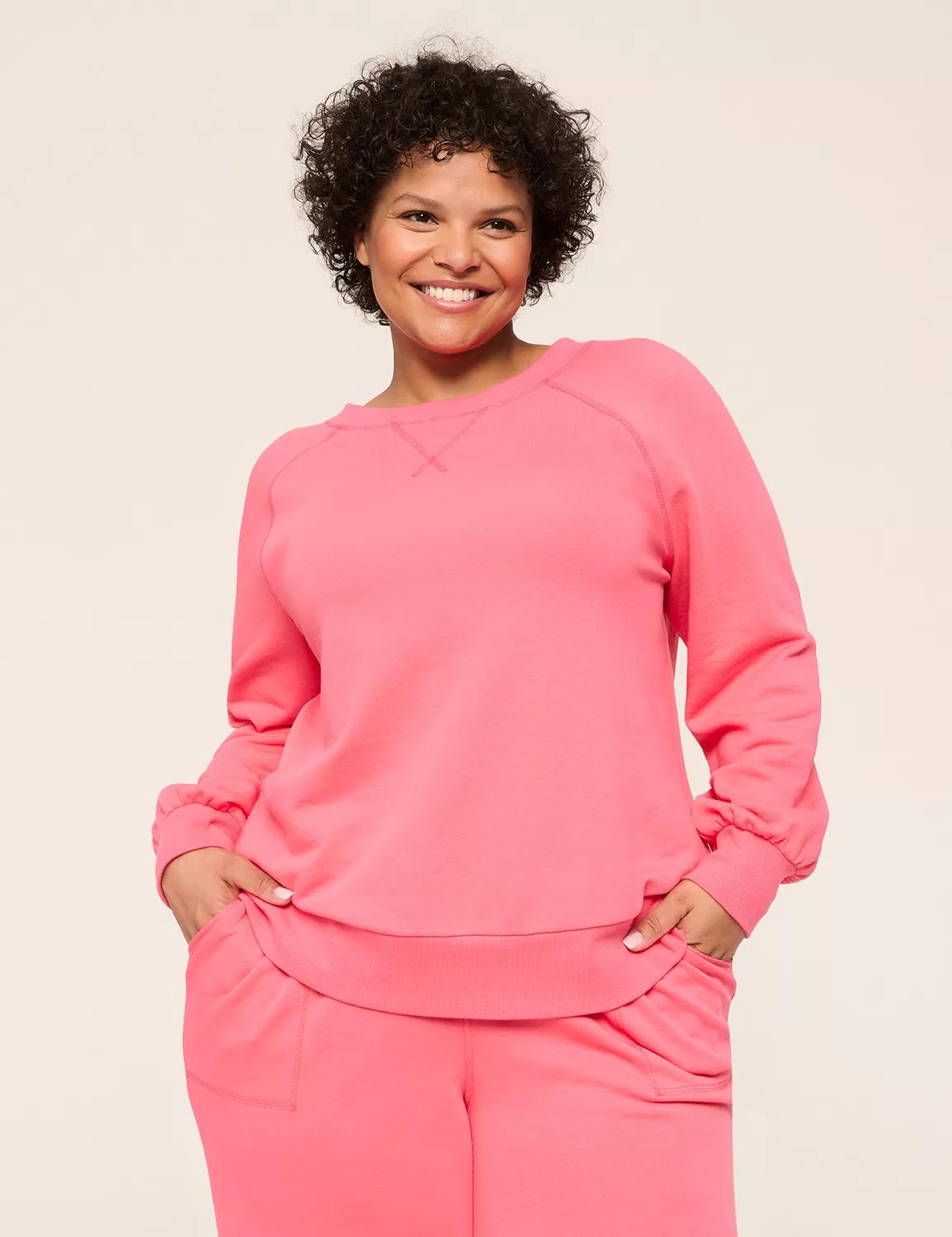 LIVI French Terry Crew-Neck Sweatshirt Product Image