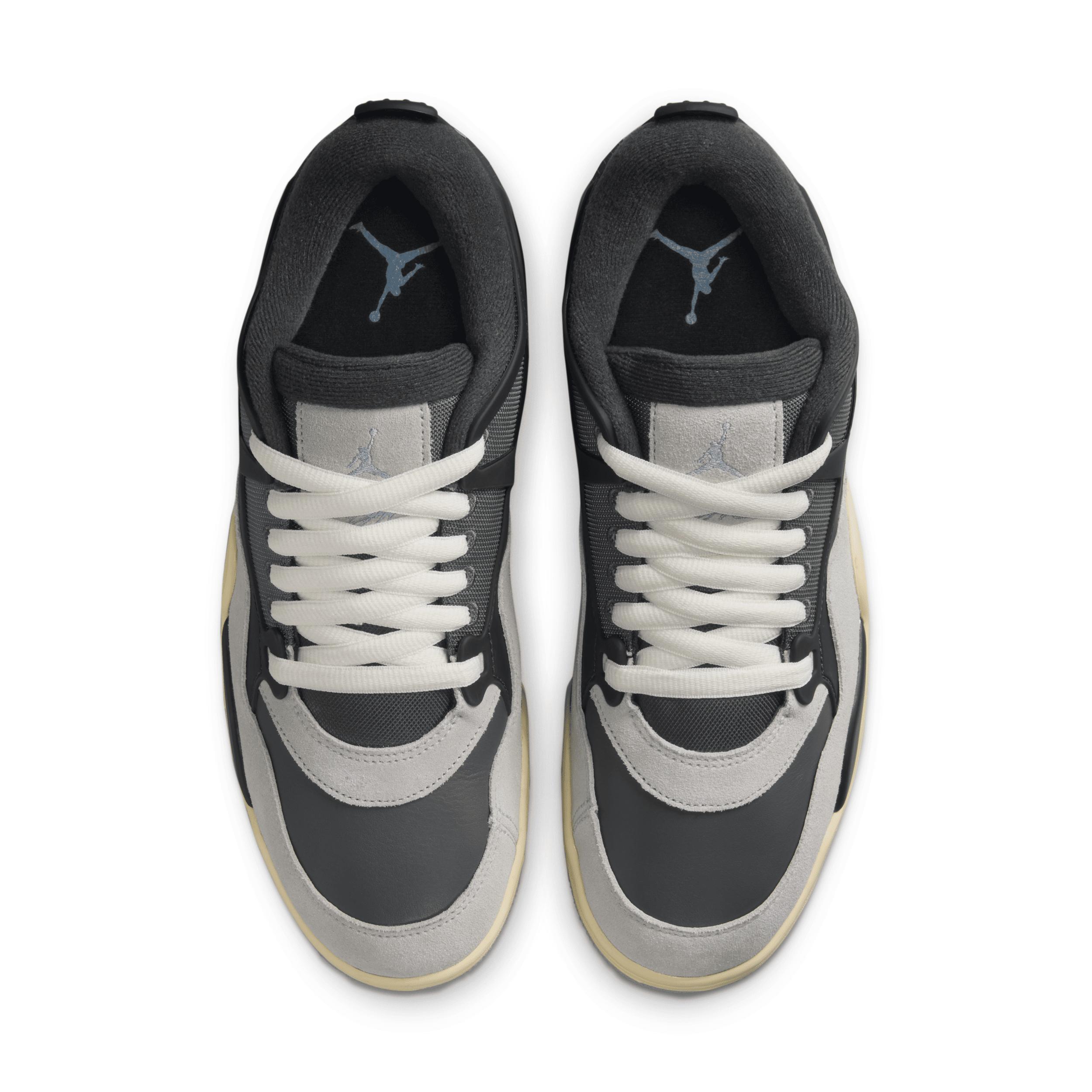 Jordan Mens Jordan AJ 4 RM - Mens Shoes Grey/Black/Grey Product Image