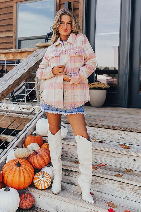 Campfire Cozies Plaid Jacket Product Image