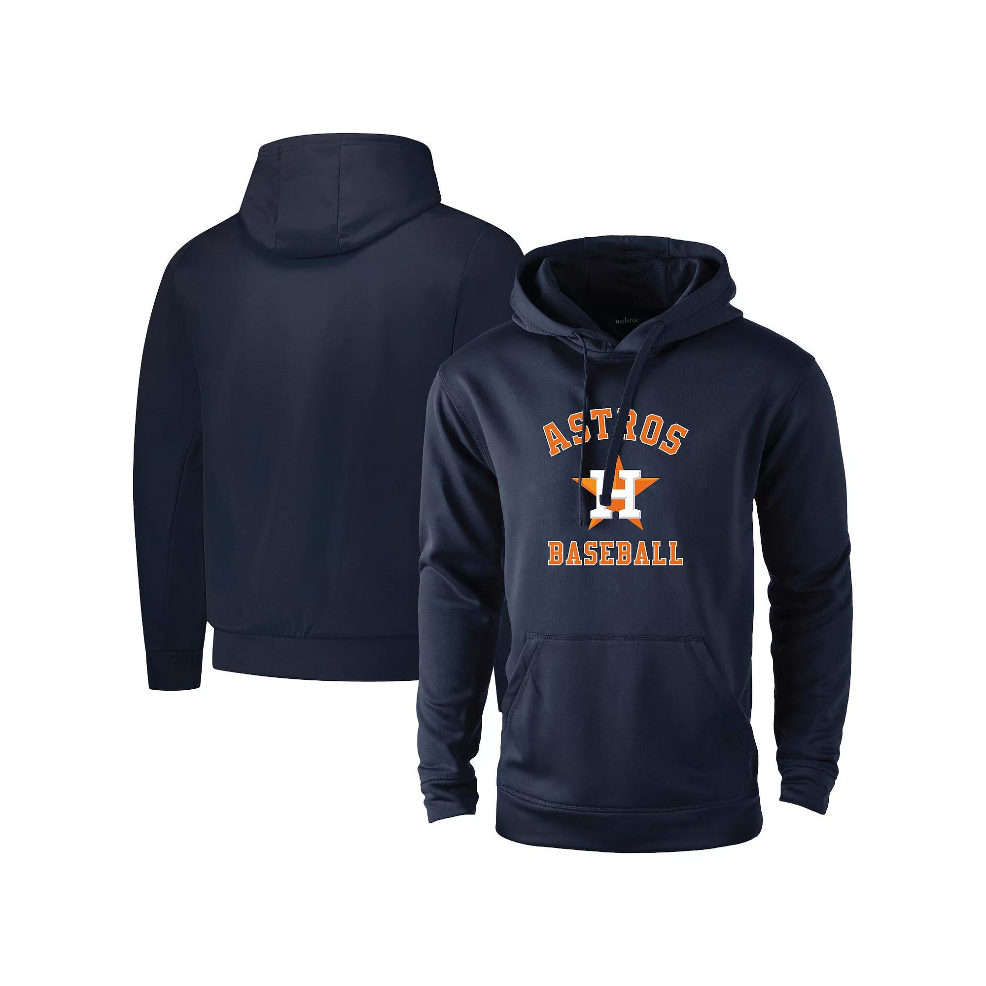 Men's Dunbrooke Navy Houston Astros Champion Pullover Hoodie,  Product Image