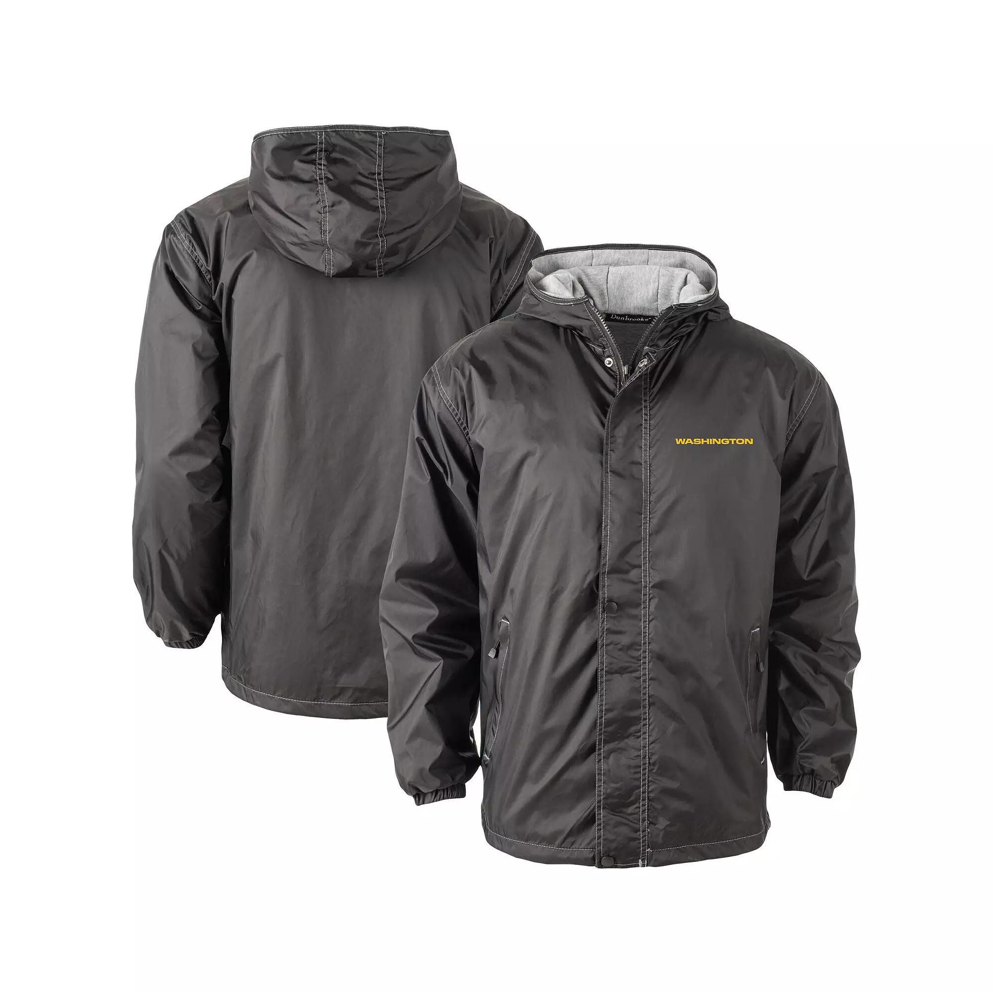 Men's Dunbrooke Black Washington Commanders Big & Tall Legacy Stadium Full-Zip Jacket,  Product Image