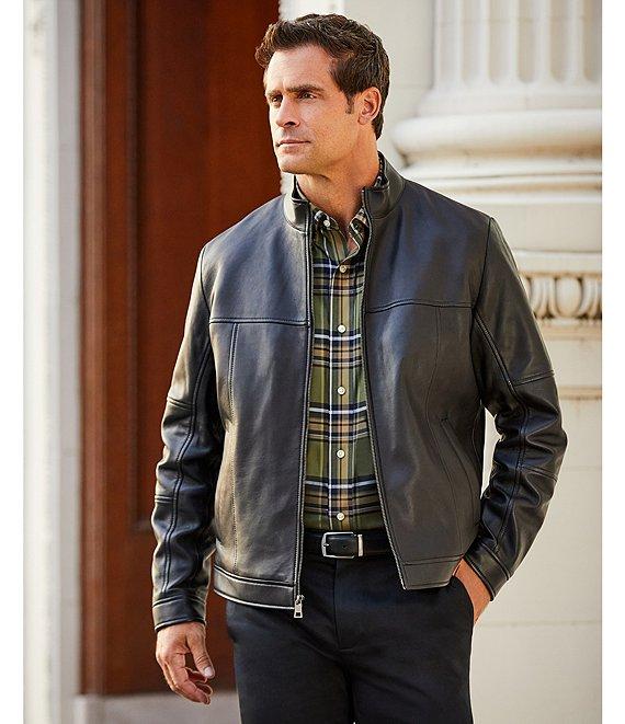 Roundtree & Yorke Park Slope Reversible Leather Belt Product Image