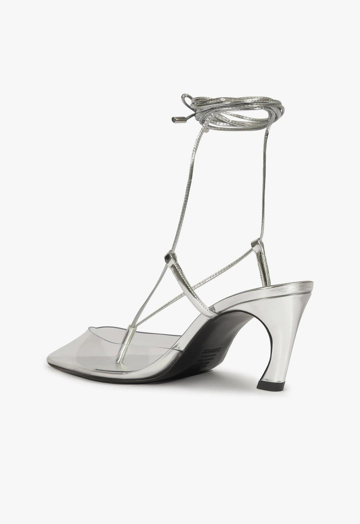 Elyra Mid Specchio Leather Pump Product Image