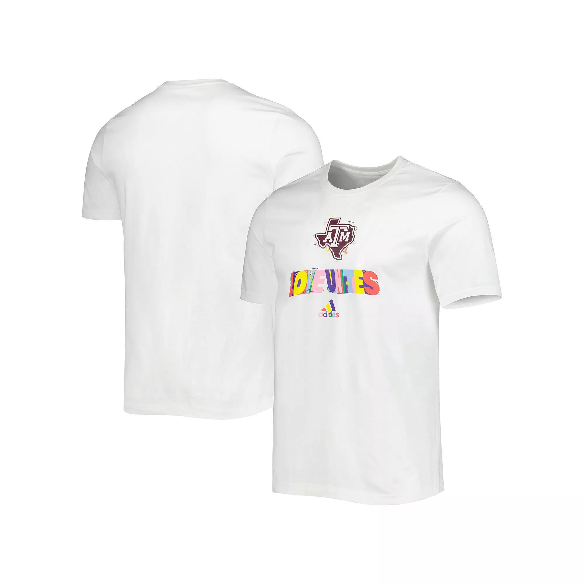 Men's adidas White Texas A&M Aggies Love Unites T-Shirt,  Product Image