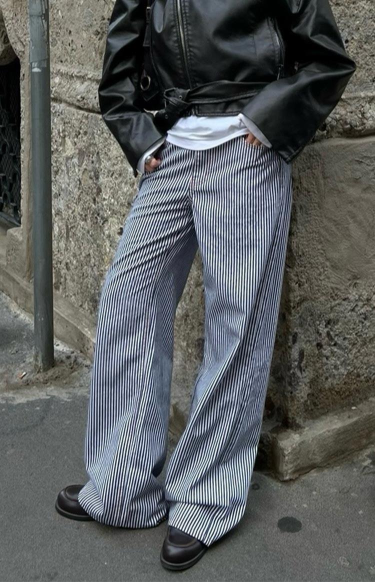 Lioness Top Model Navy Stripe Jean Baby Product Image