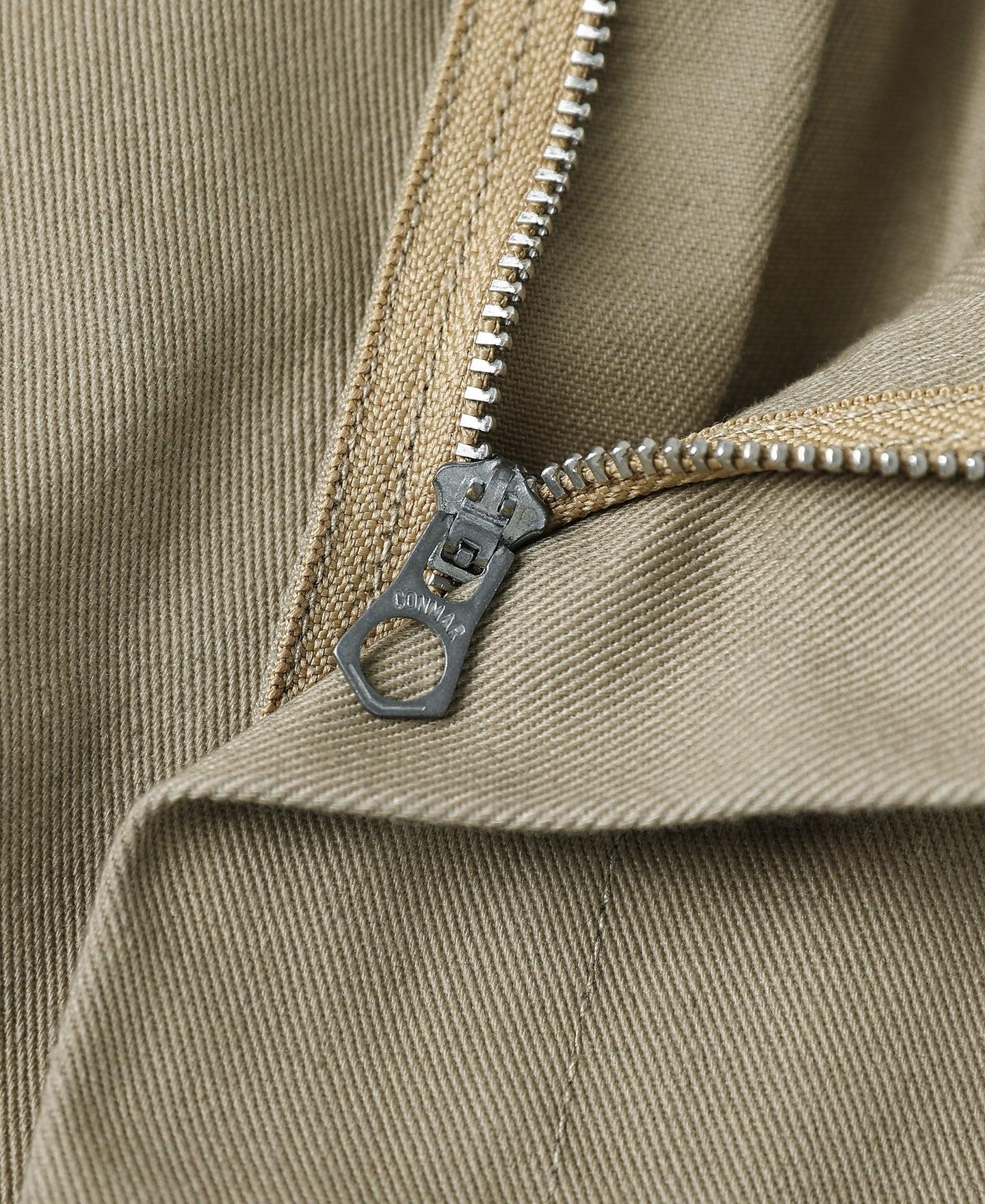 1970s Straight-Leg Work Pants - Khaki Product Image