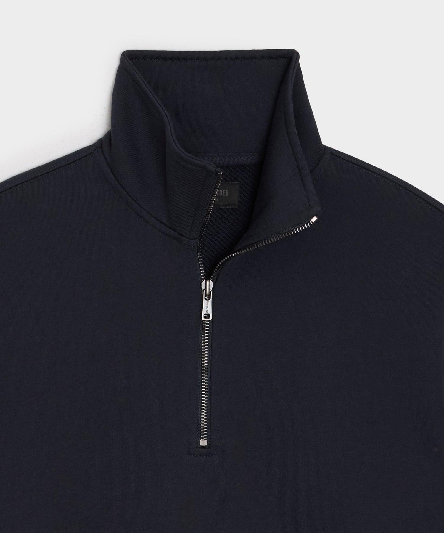 Portuguese Terry Quarter-Zip Sweatshirt Product Image