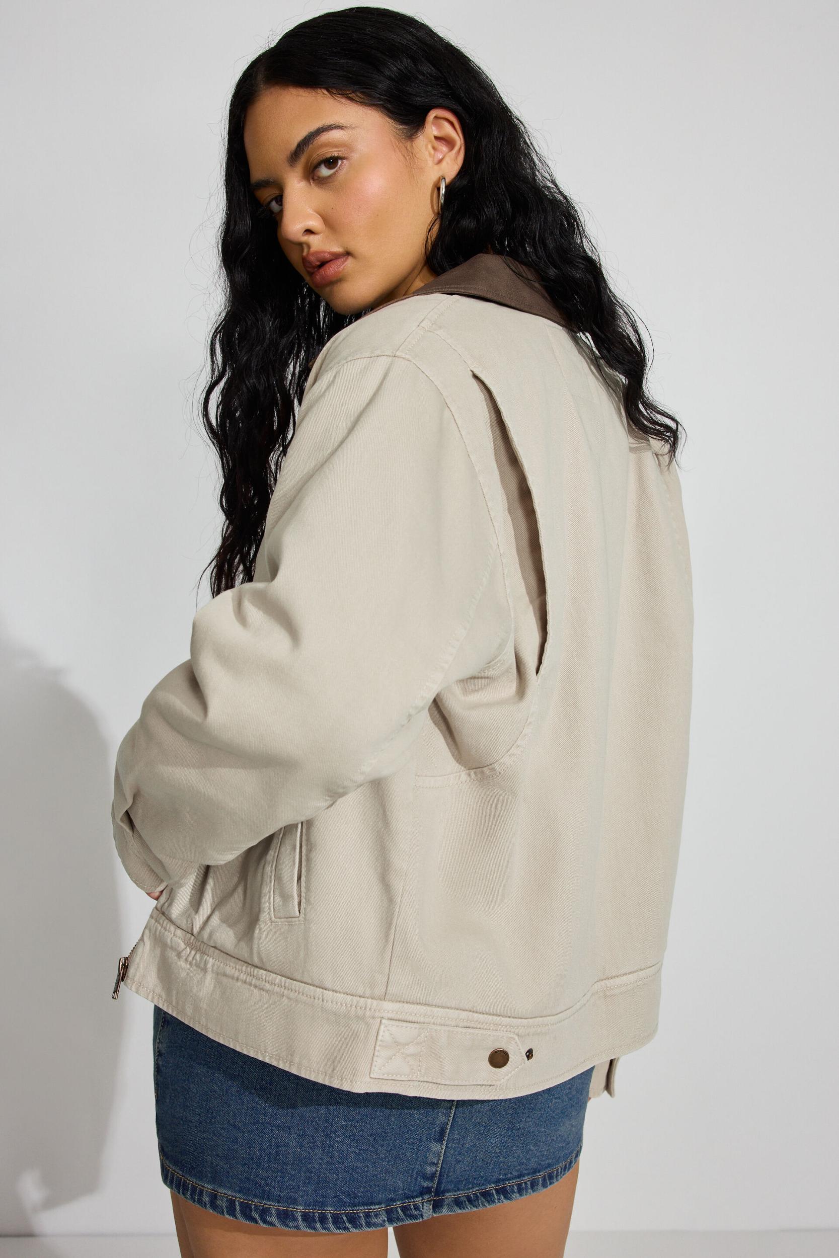Twill Worker Jacket Product Image
