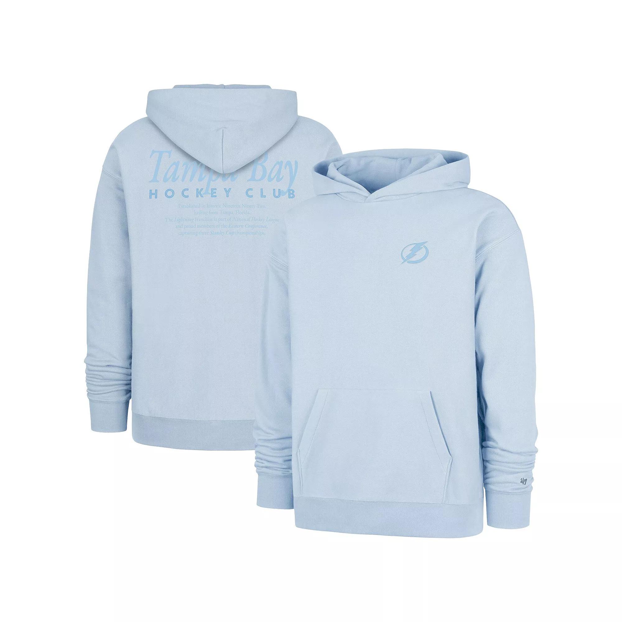 Men's '47 Light Blue Colorado Avalanche Foundation Pullover Hoodie,  Product Image