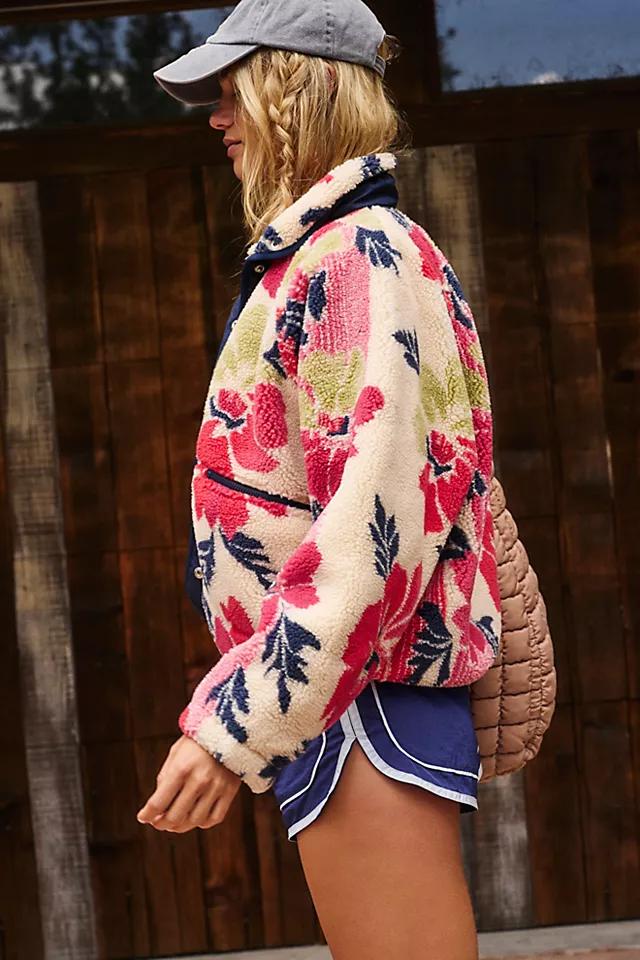 Hit The Slopes Printed Fleece Jacket Product Image