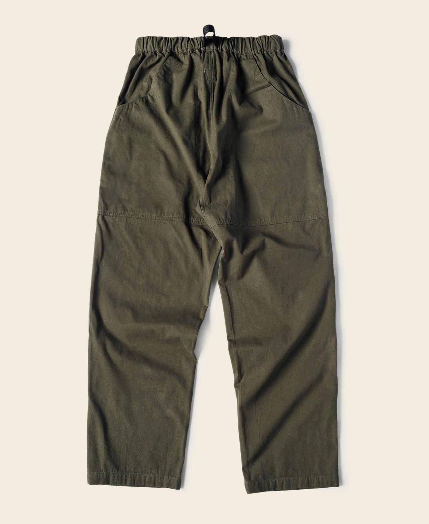 10 oz Cotton Canvas Climbing Pants - Olive Product Image